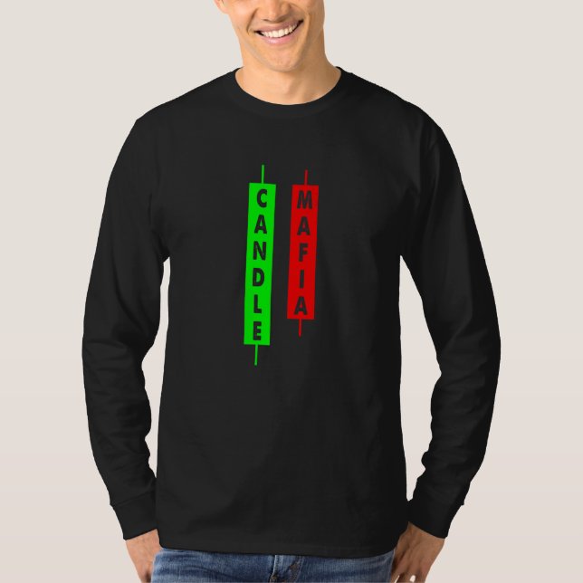 Camiseta Candle Mafia Crypto Trader Cryptocurrency Bitmoney (Frente)