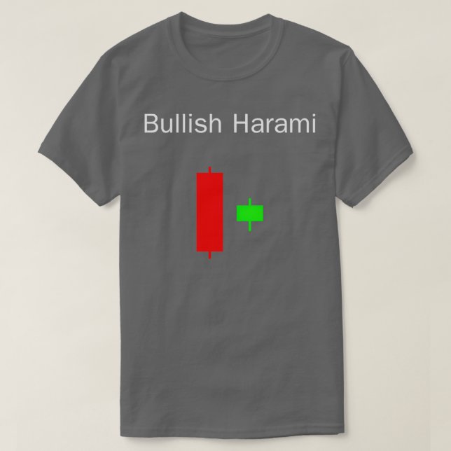 Camiseta Candlestick Pattern Bullish Harami (Frente do Design)