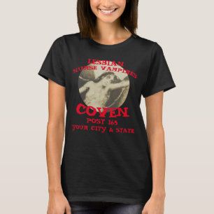 CAMISETA CANDOMBLÉ DE VAMPIROS ENFERMEIRAS LESBICAS EM SUA