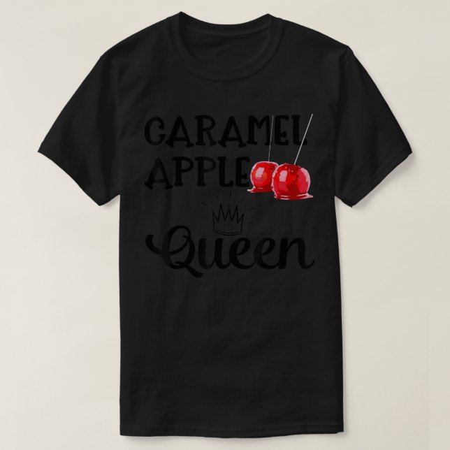 Camiseta Candy Apple Queen Funny Candy Dessert Women (Frente do Design)
