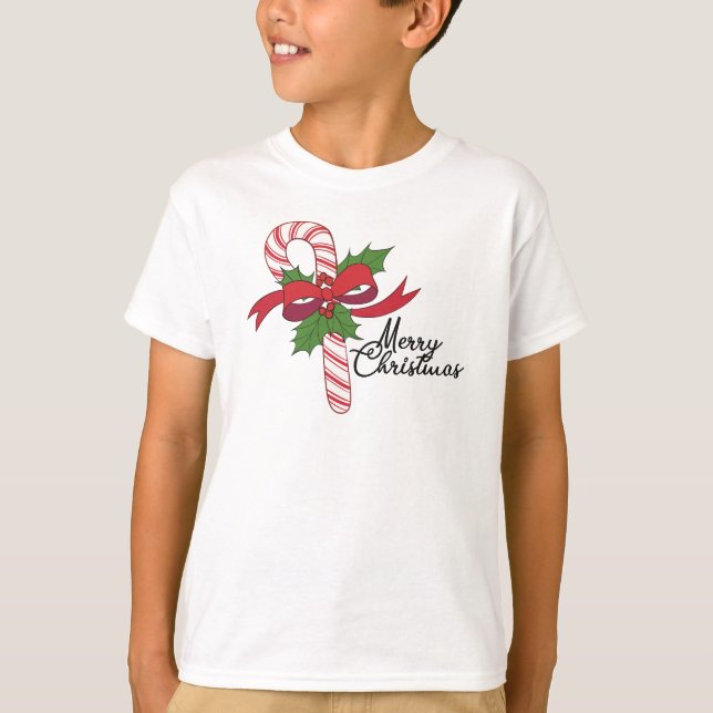 Camiseta Candy Candy Candy de Feriados Felizes (Frente)
