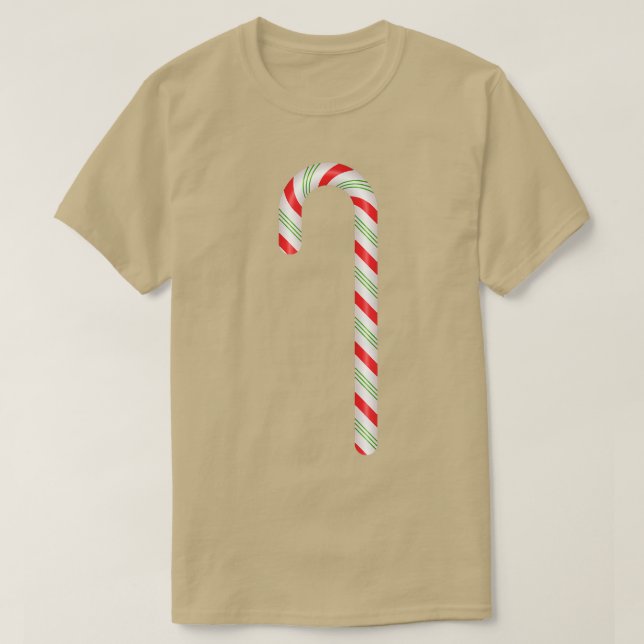 Camiseta Candy Cane (Frente do Design)