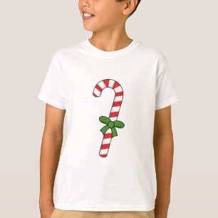 Camiseta Candy Cane com Faixa Verde
