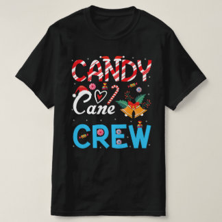 Camiseta Candy Cane Crew Natal Xmas Love Candy