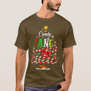 Camiseta Candy Cane Cutie Engraçado Natal Xmas