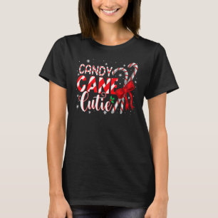 Camiseta Candy Cane Cutie Raparigas Xmas Pajama