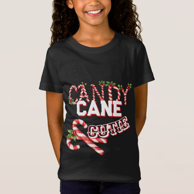 Camiseta CANDY CANE CUTIE T-Shirt  (Frente)