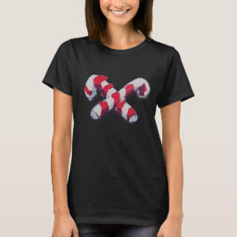 Camiseta Candy Cane de Natal