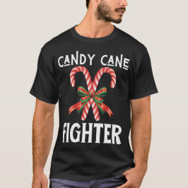 Camiseta Candy Cane Fighter Feia De Natal