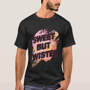 Camiseta Candy Cane Sweet, Mas Encantada, Engraçada, Divert