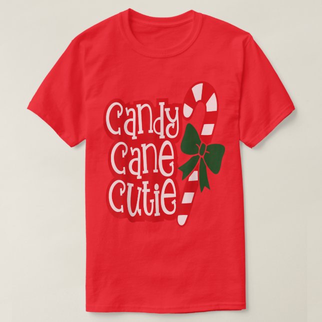 Camiseta Candy Cane Tee (Frente do Design)