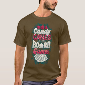 Camiseta Candy Canes e Jogos Conselhos de Natal