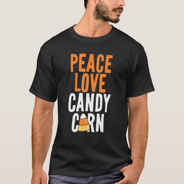 Camiseta Candy Corn Crew Funny Halloween Costume Candy Corn (Frente)