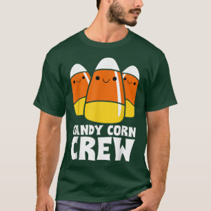 Camiseta Candy Corn Crew Kawaii Halloween Crianças Toddler