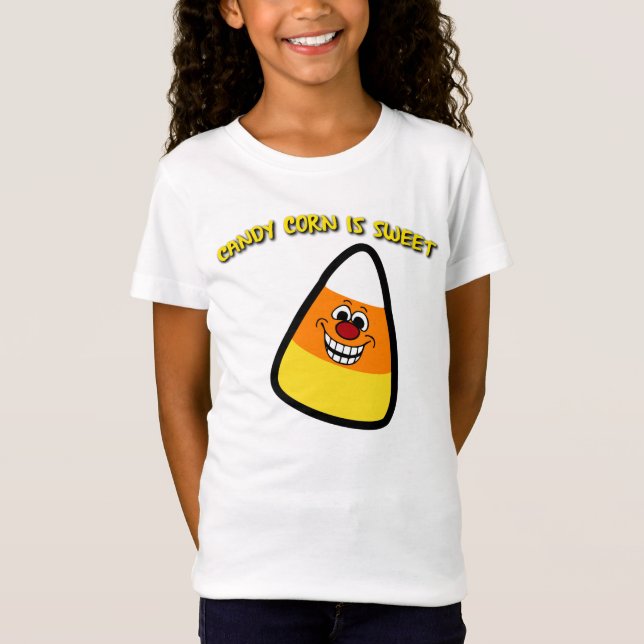 Camiseta Candy Corn é doce (Frente)