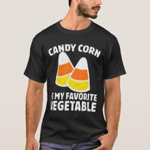Camiseta Candy Corn É O Meu Salão Retro De Teto Vegetal Fav
