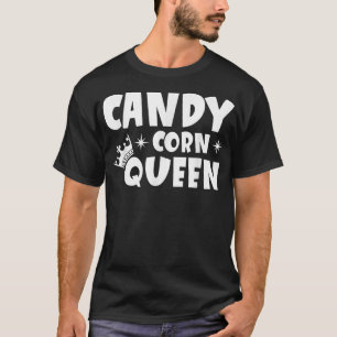 Camiseta Candy Corn Queen Candy Lover