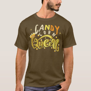Camiseta Candy Corn Queen Halloween Costume