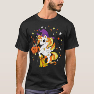 Camiseta Candy Corn Unicorn Meninas Crianças Fofo