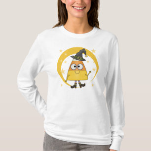 Camiseta Candy Corn Witch Halloween