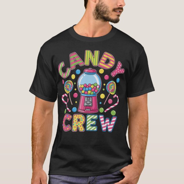 Camiseta Candy Crew Candy Costume Candyland Sweetie Women (Frente)