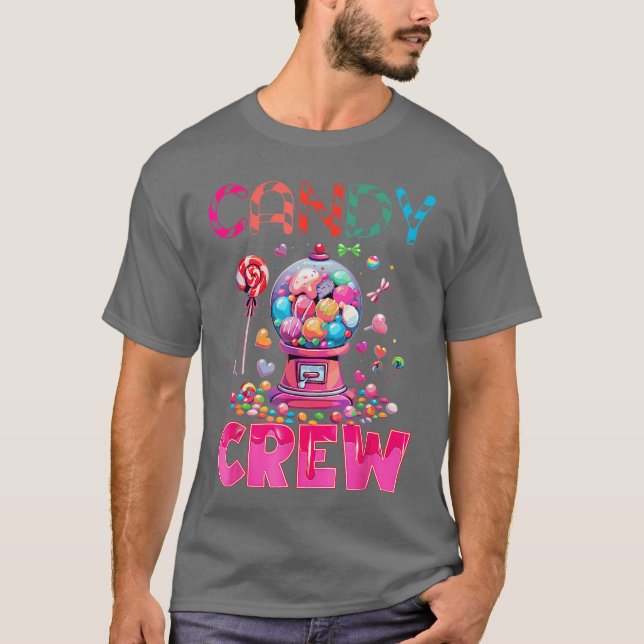 Camiseta Candy Crew Candy Costume Women Candy Land Kids Swe (Frente)