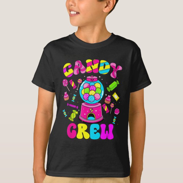 Camiseta Candy Crew Docinho Candy Land Candy Candy Squad Ha (Frente)