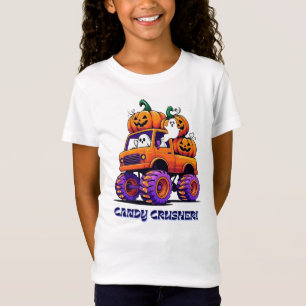 Camiseta Candy Crusher! Halloween Monster Truck Kids T-Shir