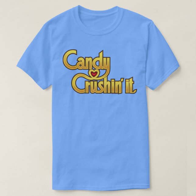 CAMISETA CANDY CRUSHIN (Frente do Design)