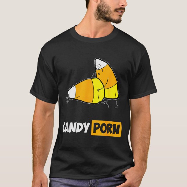 Camiseta Candy Funny Halloween Men Gift  (Frente)