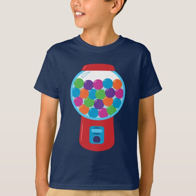 Camiseta Candy Gumball Machine (Frente)