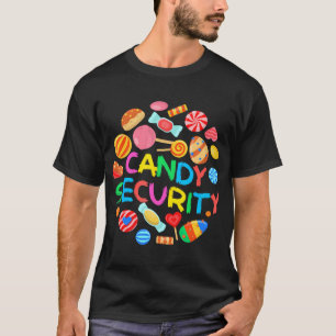 Camiseta Candy Land Costumes Candy Security Candy Creme