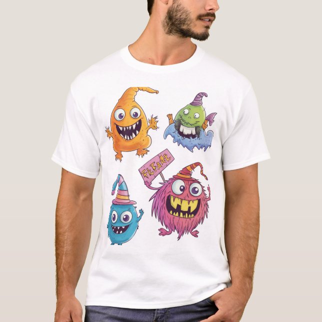 Camiseta  Candy Monster Parade (Frente)