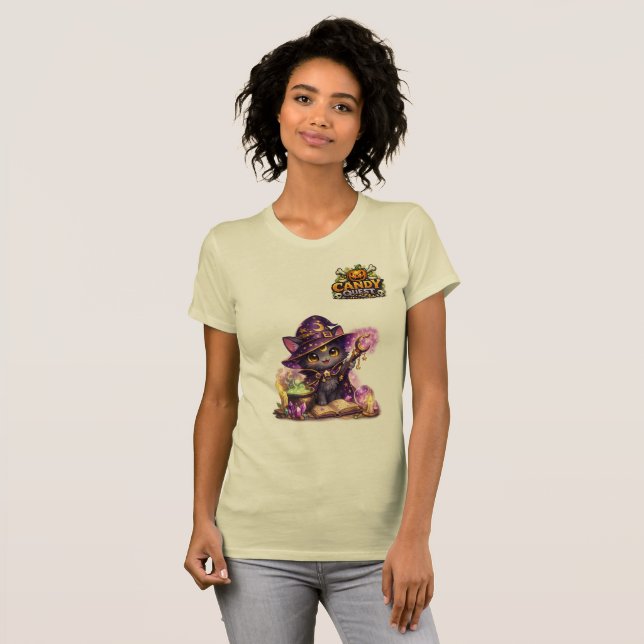 Camiseta Candy Quest App 'Mysto' Women's  (Frente Completa)