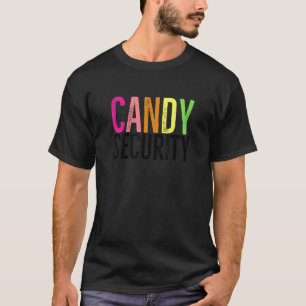 Camiseta Candy Security Último Minuto Figurino de Halloween