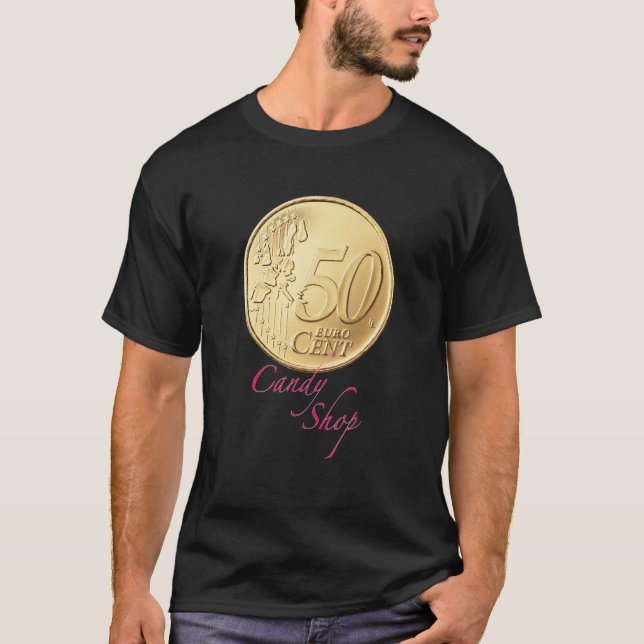 Camiseta Candy shop with 50cents (Frente)