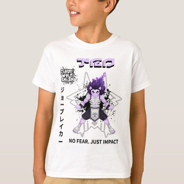 Camiseta Candy Wolf Smash | TEO (Frente)