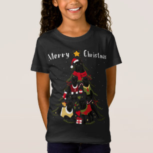 Camiseta Cane Corso Árvore de Natal sobra Cão Xmas