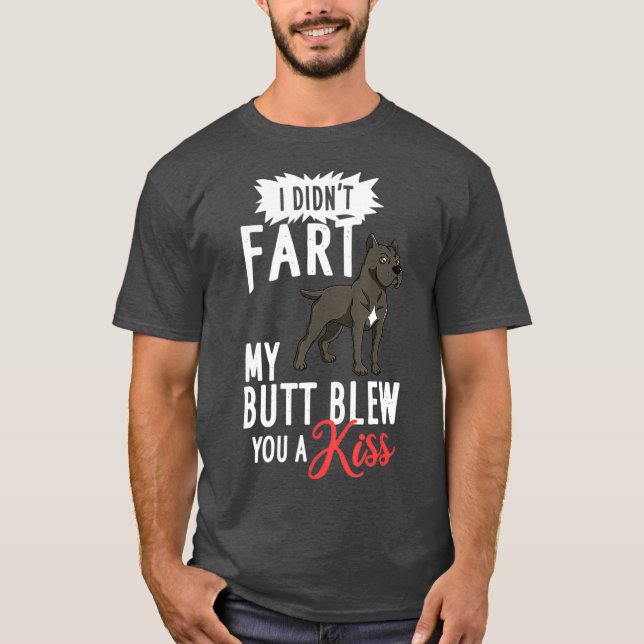 Camiseta Cane Corso Cachorros Cachorros Proprietário (Frente)