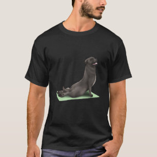 Camiseta Cane Corso Cão Yoga Meditação de Dose Zen Workout