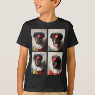 Camiseta Cane Corso Com Óculos de Sol Palhaços Animais Hall