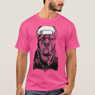 Camiseta Cane Corso Cook Chef Italiano Mastiff Funny Coo