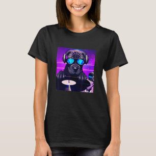 Camiseta Cane Corso DJ Vaporwave Aestic Boys Gi