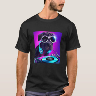 Camiseta Cane Corso DJ Vaporwave Aestic Boys Gi