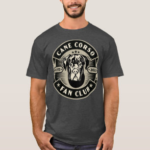 Camiseta Cane Corso Dog Fan Club