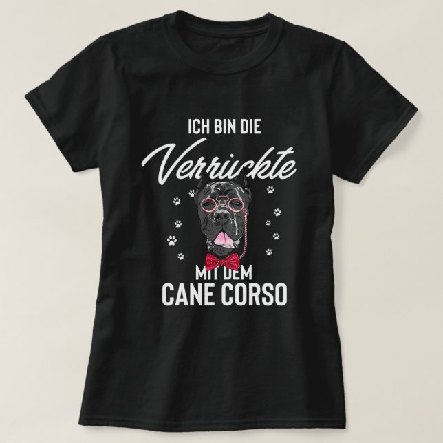 Camiseta Cane Corso Italiano Dog Italiano Mastiff 3 (Frente do Design)