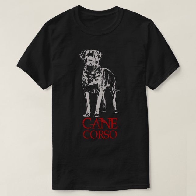 Camiseta Cane Corso Italiano Mastiff (1) (Frente do Design)