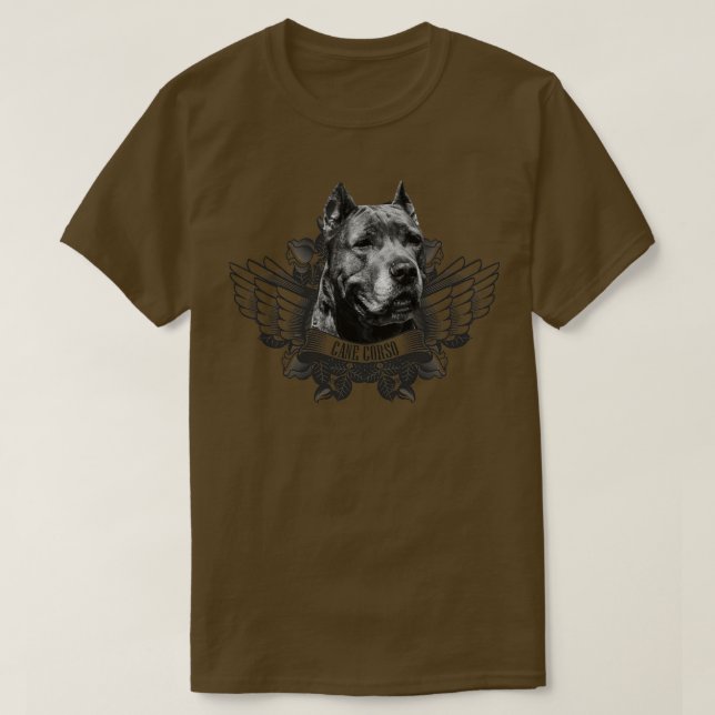 Camiseta Cane Corso Italiano Mastiff (4) (Frente do Design)