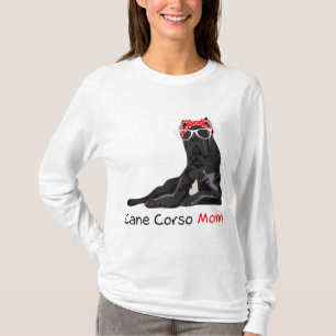 Camiseta Cane Corso Mãe Bandana Mulher Cane Corso Cão