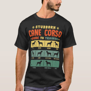 Camiseta Cane Corso Mama Papa Stork Cabeçando O Knitting Vi
